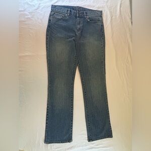 Lauren Jeans Co. Ralph Lauren Women’s Jeans Size 10P Bootcut Stretch Denim Blue